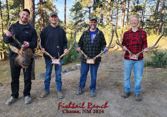 2024 Elk Hunting Photo Gallery at Fishtail Ranch